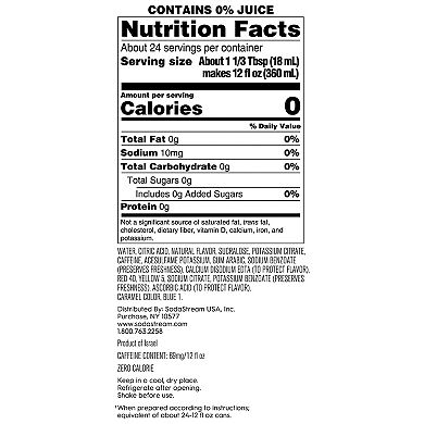 SodaStream Mountain Dew Code Red Zero Drink Mix 4-pk.