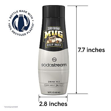 SodaStream Mug Zero Root Beer Drink Mix 4-pk.