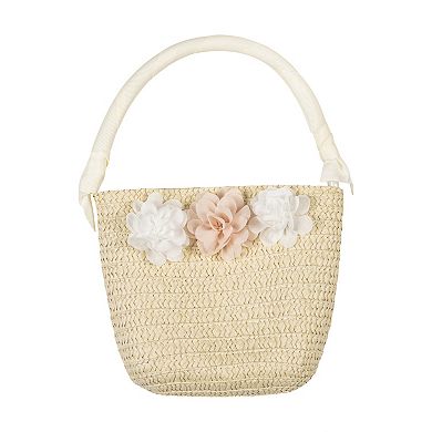 Baby & Toddler Girl Little Lass Knit Eyelet Dress with Pockets & Handbag Set