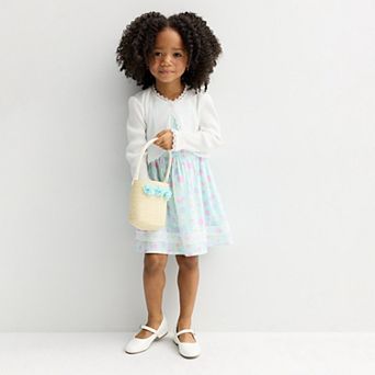 Baby & Toddler Girl Little Lass Dress & Cardigan Set
