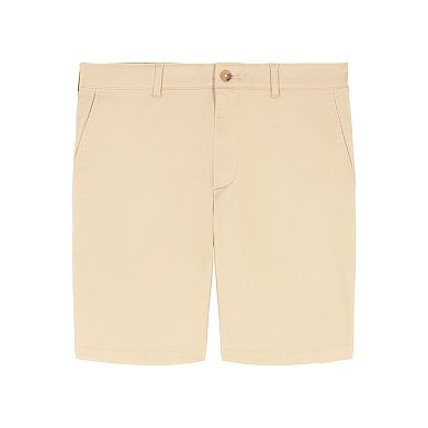Men's IZOD Saltwater Flat Front 9.5-inch Twill Shorts