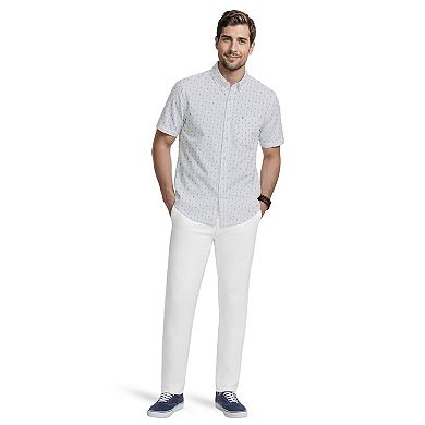 Men's IZOD Breeze Woven Short Sleeve Button-Down Shirt