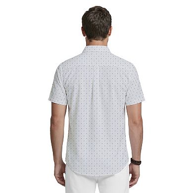 Men's IZOD Breeze Woven Short Sleeve Button-Down Shirt