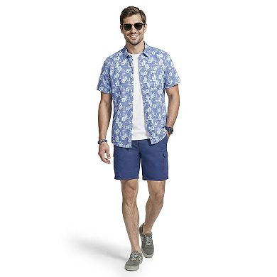 Men's IZOD Short Sleeve Chambray Shirt