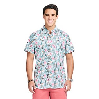 Men's IZOD Short Sleeve Chambray Shirt