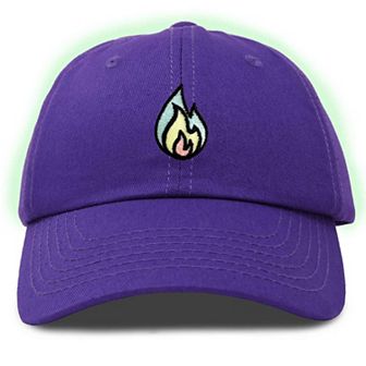 Dalix Fire Dad Hat (Glow in the Dark)