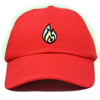 Dalix Fire Dad Hat (Glow in the Dark)