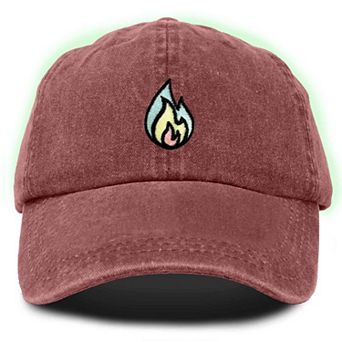 Dalix Fire Dad Hat (Glow in the Dark)