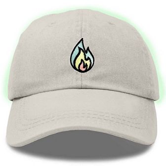 Dalix Fire Dad Hat (Glow in the Dark)
