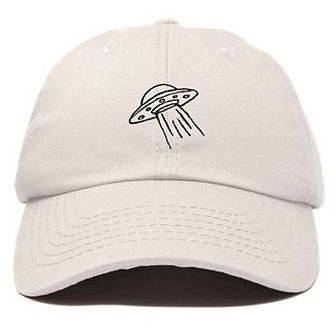 Dalix UFO Embroidered Adjustable Dad Cap