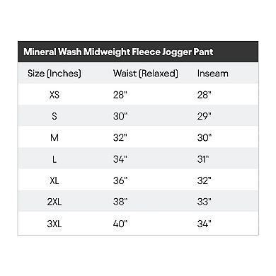 Dalix Womens Heartly Ghost Midweight Washed Jogger Pant