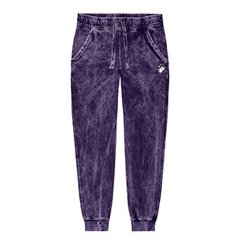 Dalix Womens Heartly Ghost Midweight Washed Jogger Pant