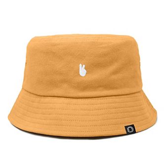 Dalix Womens Lil Peace Sign Cotton Bucket Hat