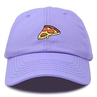 Dalix Pizza Slice Embroidered Dad Hat
