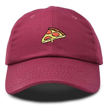 Dalix Pizza Slice Embroidered Dad Hat
