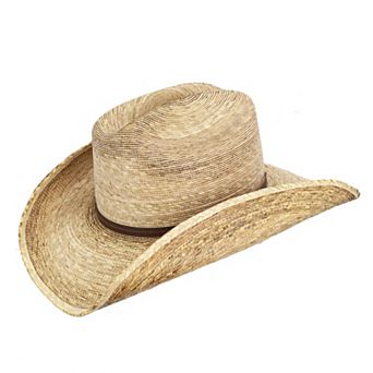 Women's Peter Grimm Jerez Premium Palm Straw Cowboy Hat