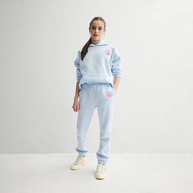 Girls 7-16 Harper & Ivy Fleece Joggers