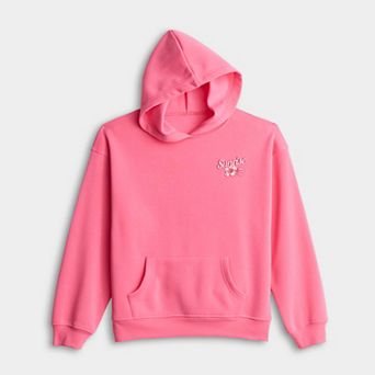 Girls 7-16 Harper & Ivy Fleece Graphic Hoodie