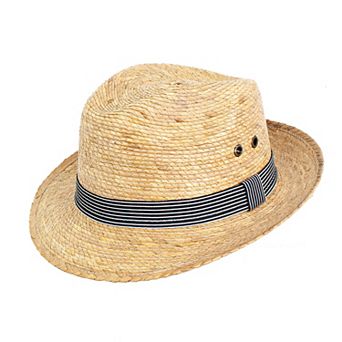 Men's Peter Grimm Arsenio Palm Straw Fedora