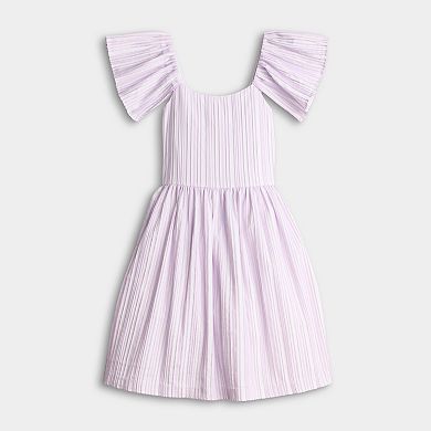 Girls 7-16 Bonnie Jean Open Back Stripe Dress