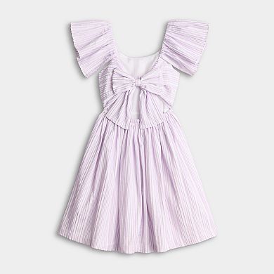 Girls 7-16 Bonnie Jean Open Back Stripe Dress