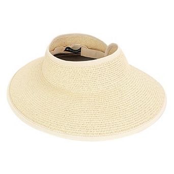 Women's Peter Grimm Striped Wide Brim Visor