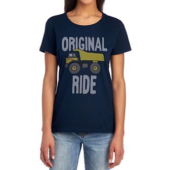 Juniors' Hasbro Dump Truck Graphic Tee