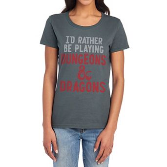 Juniors' Dungeons & Dragons Be Playing Graphic Tee