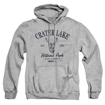 Big & Tall Crater Lake Elk Icon Graphic Pullover Hoodie
