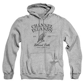 Big & Tall Channel Islands Bald Eagle Graphic Pullover Hoodie
