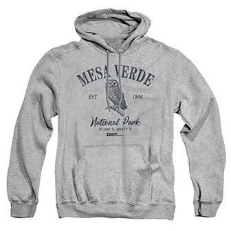 Big & Tall Mesa Verde Spotted Owl Graphic Pullover Hoodie