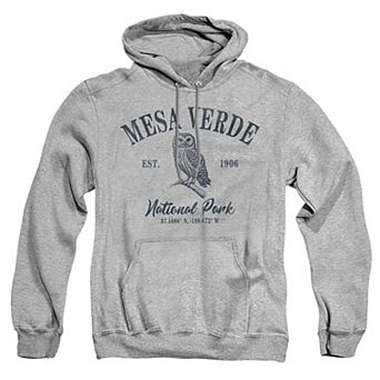Big & Tall Mesa Verde Spotted Owl Graphic Pullover Hoodie