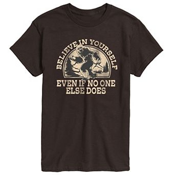 Men's Sasquatch Believe In Yourself Graphic Tee