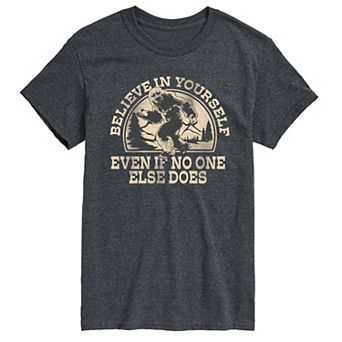 Men's Sasquatch Believe In Yourself Graphic Tee