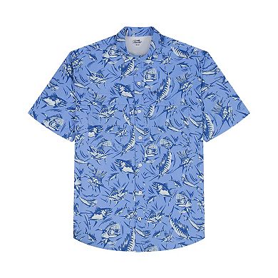 Big & Tall IZOD Sunshield Performance Short Sleeve Button-Down Shirt