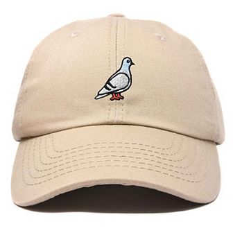 Dalix Pigeon Embroidered Everyday Hat