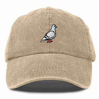 Dalix Pigeon Embroidered Everyday Hat