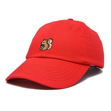 Dalix Squirrel Embroidered Outdoor Cap