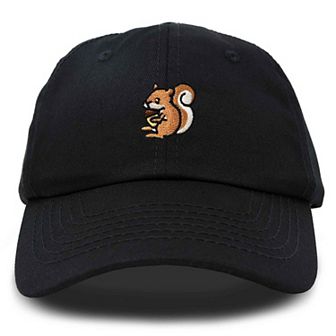 Dalix Squirrel Embroidered Outdoor Cap