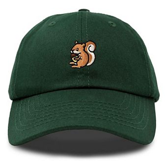 Dalix Squirrel Embroidered Outdoor Cap