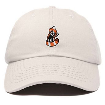 Dalix Red Panda Embroidered Dad Hat