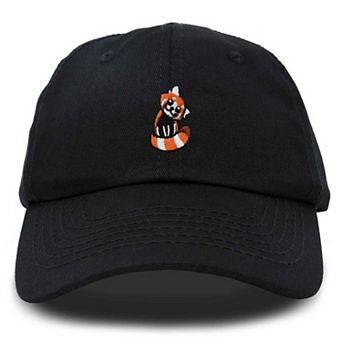 Dalix Red Panda Embroidered Dad Hat