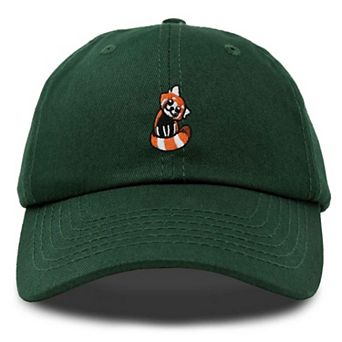Dalix Red Panda Embroidered Dad Hat