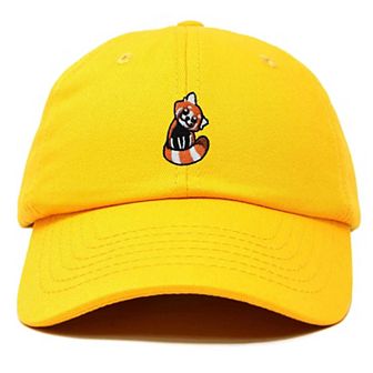 Dalix Red Panda Embroidered Dad Hat