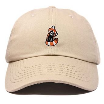 Dalix Red Panda Embroidered Dad Hat