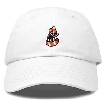 Dalix Red Panda Embroidered Dad Hat