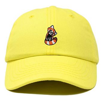 Dalix Red Panda Embroidered Dad Hat