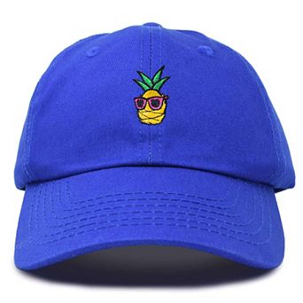 Dalix Pineapple Embroidered Dad Hat