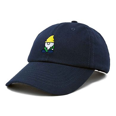 Dalix Gnome Embroidered Dad Hat