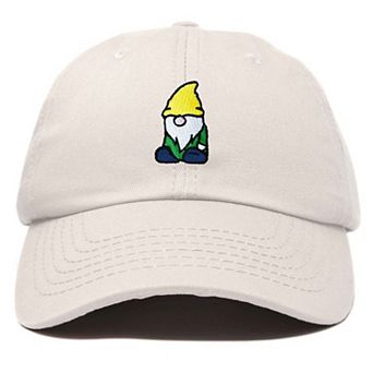 Dalix Gnome Embroidered Dad Hat